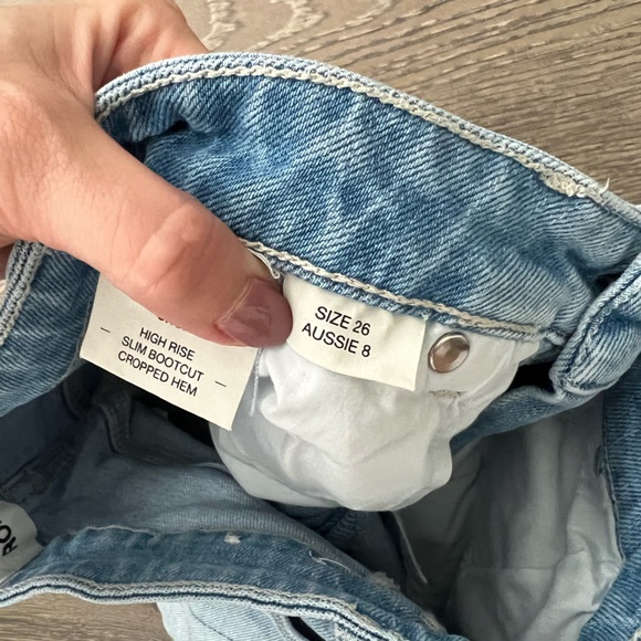 Rolla’s Dusters Bootcut Crop Jean - Picture 6 of 8